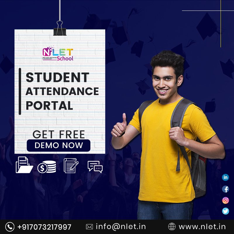 Are you a School Owner? Want to track Student's Attendance?
 Here is the Best Student Management Software. 

#SchoolManagementERP #StudentManagementERP
#LibraryManagement #AttendanceManagement #TrackPerformance#enhanceproductivity #FeeManagement #jiSchoolERP