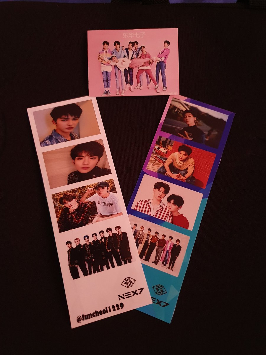 juncheol1229's tweet photo. Photostrips preview for #PLANEX7 in pic 1 and might give out cxk and lyj fs on their events in pic 2. https://t.co/slZiHWAP9v
