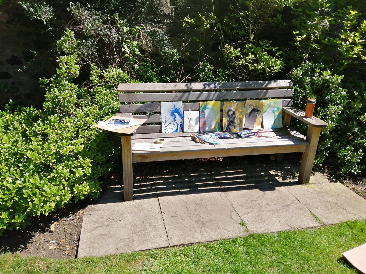 Wonderful outdoor art workshops supported by <a href="/GreatArt_UK/">GreatArt</a> and the Tillyloss Trust linked to our exhibition are taking place <a href="/TheBotanics/">Royal Botanic Garden Edinburgh</a> with nature artist <a href="/LeoduFeu/">Leo du Feu - artist</a>. Exhibition continues daily until Sunday supported by <a href="/btosolicitors/">BTO Solicitors LLP</a> and @CloseBrothersAM  Join us!