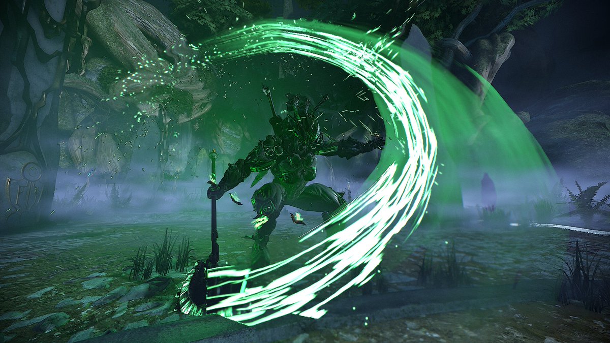 sai_vtuber's tweet image. Seeing this game in slow motion makes you appreciate all the details! 
@DigitalExtremes @PlayWarframe thank you for all your hard work and passion on the game that you love :)
#Warframe #Green