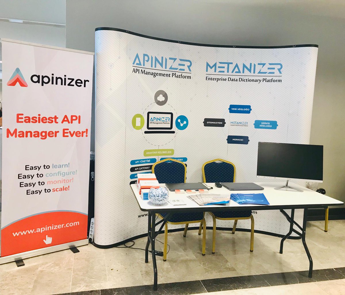 ApinizerTeam's tweet photo. “Bilişim Yönetiminde Yeni Kültür: DevOps” etkinliğindeyiz.

Tüm Katılımcıları Standımıza Bekliyoruz.

#KBDDevops #apinizer #metanizer @infoparkbilgi @kbdturkiye @BTKgovtr https://t.co/6sqyf7qbMg