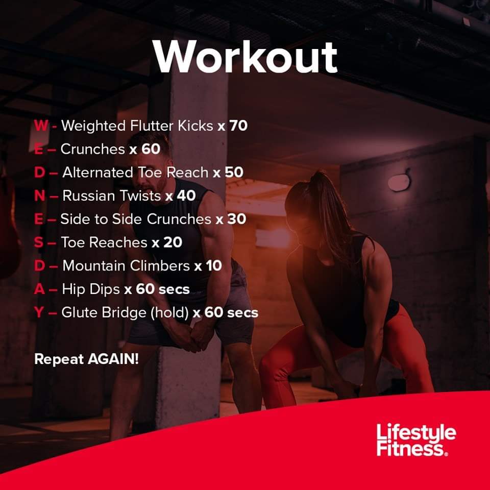 It's Workout Wednesday! 📢

Have a holiday planned?

Want to get into shape for it?

Why don't you try our workout... then repeat it if you can?

#workout #workoutwednesday #health #fitness #weightloss