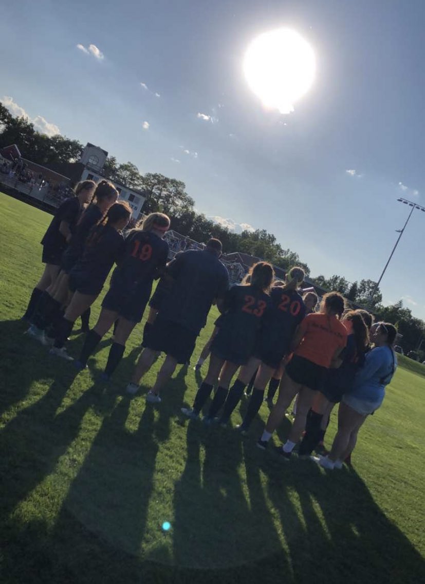 PCHSWomenSoccer's tweet photo. an end to an amazing season. so very proud of this team and everything we have accomplished. pcvs forever and ever!!! a tough 3-1 L to marian 💙💙⚽️ https://t.co/b0QWtOSJZb