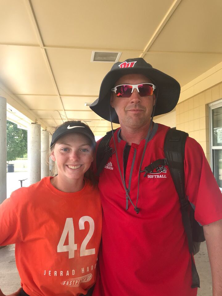 <a href="/JacelynnLaws/">Jacelynn Laws</a> 2021 MI/OF was working hard today at the Jerrad Hardin Camp in Kansas City. 

@MOSOSoftball 
<a href="/Avila_Softball/">Avila University Softball</a> 
<a href="/EState_Softball/">Emporia State Softball</a> 
<a href="/DUSoftball/">Drury Softball</a>