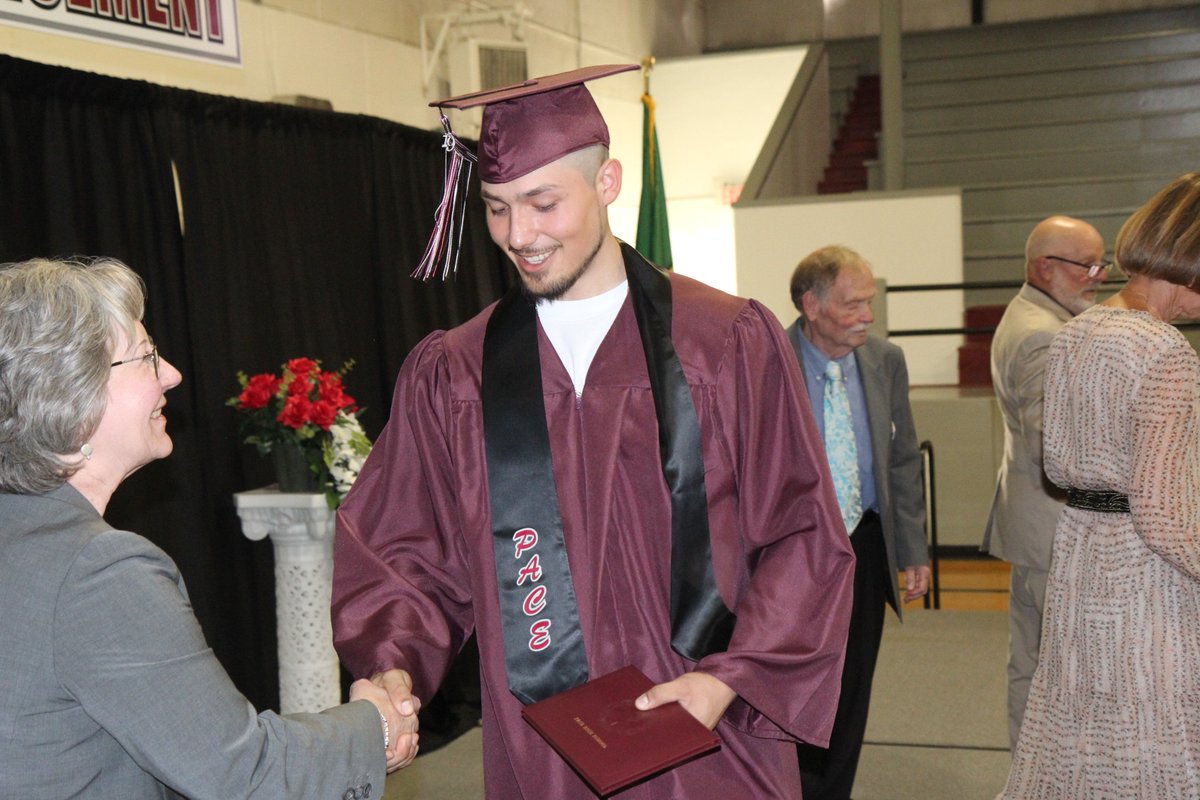 WapatoSD's tweet photo. A wonderful celebration of accomplishment at the PACE High School graduation ceremony tonight.  Thank you families for supporting your students and PACE. PACE is an opportunity for success.  Congratulations PACE High School Class of 2019. https://t.co/Va6pEGT8Tg