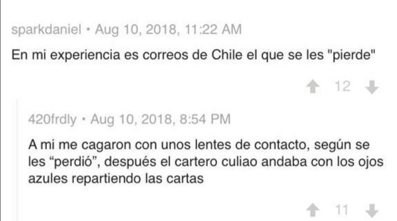 fgalvezrav's tweet photo. si ponís en Google "correos de chile perdida envío" te aparecen cosas así https://t.co/PRVTqzs641