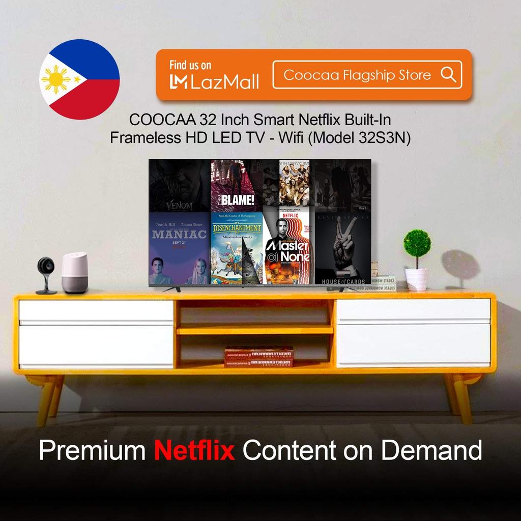 CoocaaPh's tweet photo. The choice of 2 million Filipino families

Netflix is the fastest growing streaming provider globally

Coocaa 32 Inch Smart TV (32S3N) here
https://t.co/LbVNGYFPiR

🇵🇭 #Kalayaan2019

#PlayInYourStyle #coocaaPhilippines

★ Coocaa Official Flagship Store ★
https://t.co/v5WuXUN7xb https://t.co/XxhQpXWQvY