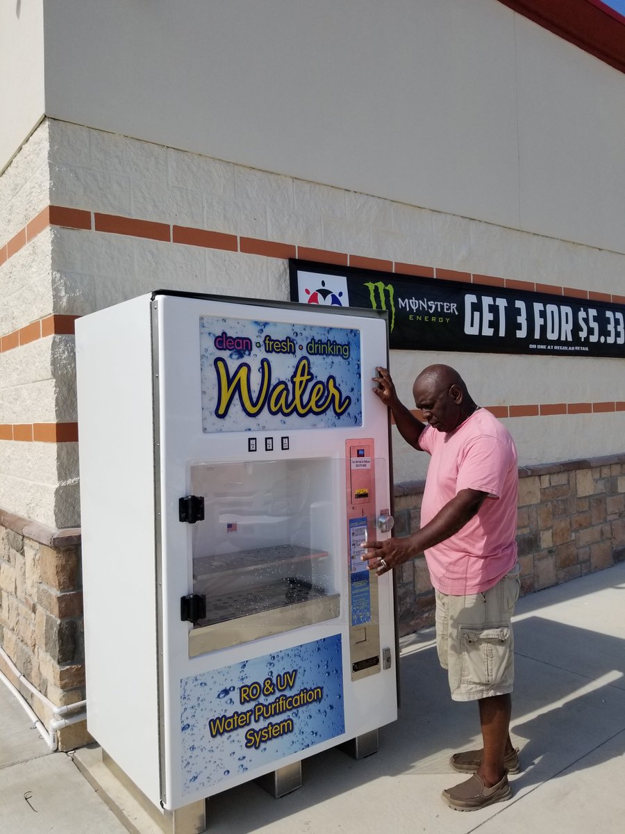 Time mart #25 has partnered with Trevs Bevs. #TrevsBevs #CleanWater