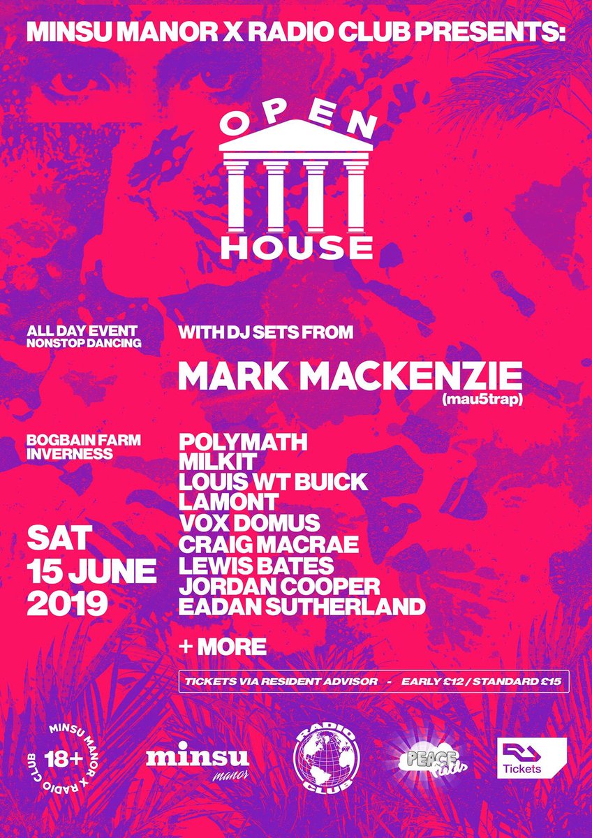 INVERNESS : This Saturday 4pm-1am - get tickets here : bit.do/minsumanorxrad… RT