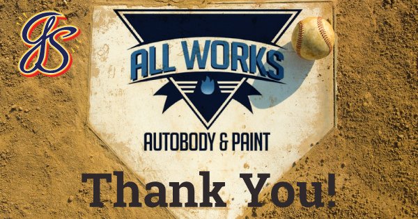 Just a reminder that all @9thRW Airmen & their dependents get FREE @GoldSoxBaseball General Admission Tickets all season long thanks to All Works Auto Body & Paint! Thank you for your service!