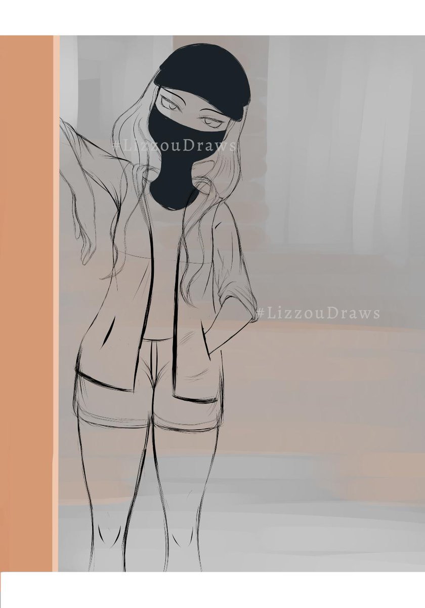 LizzouDraws's tweet photo. Sketched myself again <: #LizzouDraws #Sketch #DigitalArt #DigitalArtist #Commission #Commissionopen https://t.co/k6alkYce3K