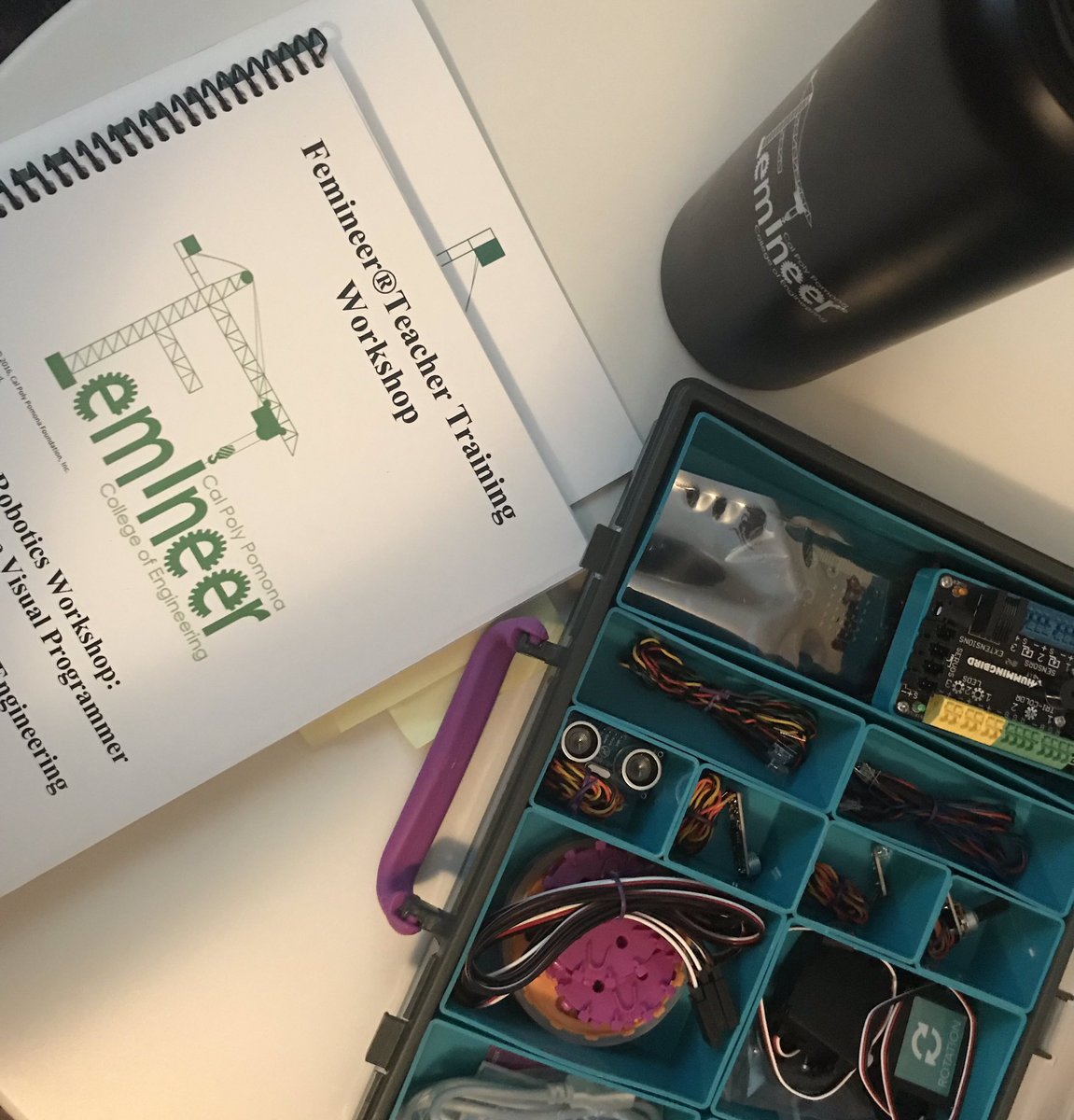 Mrsklgarcia's tweet image. One of my favorite places to go to learn and grow!  Every time I am on this campus, I am challenged and a better teacher for it!  And working side by side with one of my former students, was a huge bonus! #GarcialandAlumni @cppengineering #cppfemineers