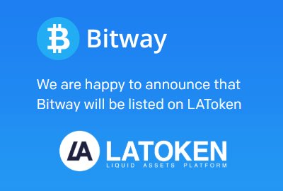 Bitway_'s tweet image. WAY TOKEN SALE ON LATOKEN! Link: bit.ly/31hRT6W 
LATOKEN is a rapidly growing Top-30 crypto exchange focusing on providing liquidity for new tokens:
●   $300+ million daily turnover
●   150,000+ registered traders
●   350+ crypto pairs available for trading
