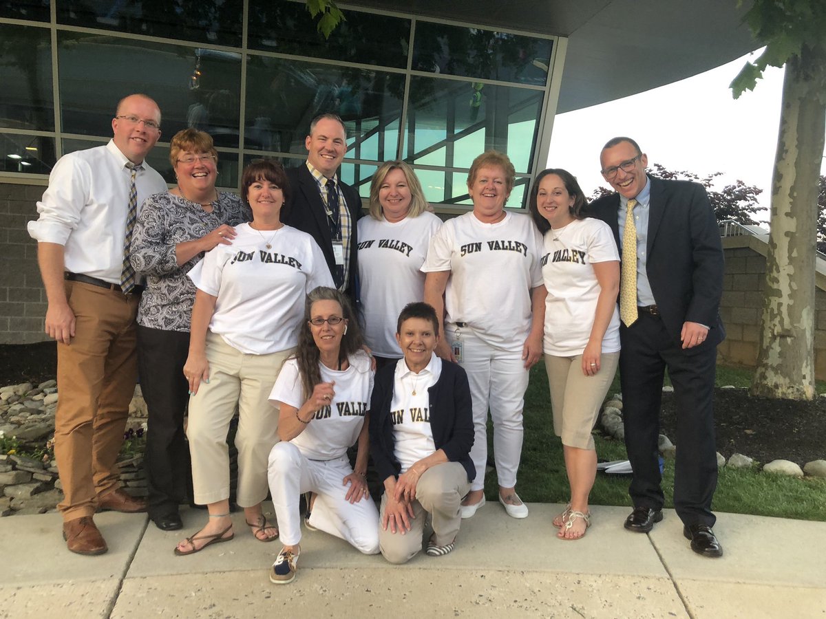 The amazing Sun Valley Office staff (missing a couple people😬)!  #ValleyPride