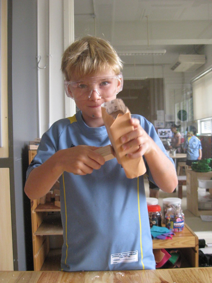 Y1GC have enjoyed starting Woodwork this week! We have been learning the skill of sanding and hammering in our new woodwork room.