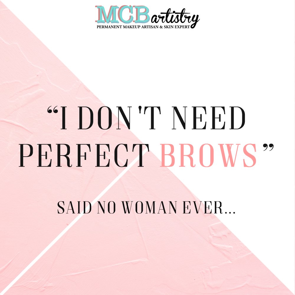MCBartistry's tweet photo. No seriously, no woman has ever said that. Name me one woman... You can't can you? That's because in all the entire history of the world those words have never been uttered...
#MCBartistry #beauty #happy #neversaidthat #brows #microblading https://t.co/s54p94eCRK
