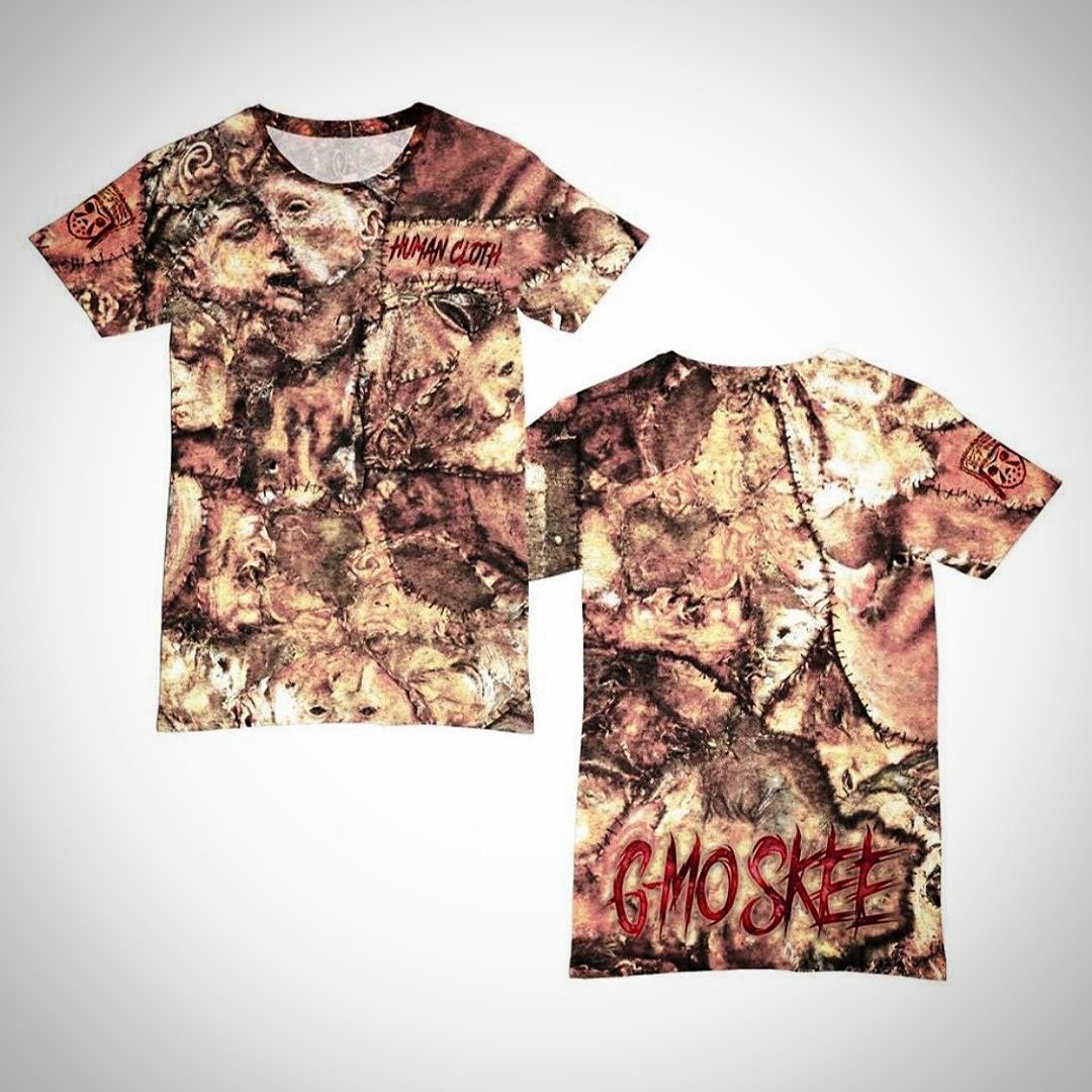 MAJIKPAUL's tweet photo. Get this DOPE #gmoskee #humancloth #horror style shirt on the upcoming #GenerationNightmareTour with #TWIZTID #MUCHMUCHFAMILYLUV to @g_mo_skee & @InsaneEric #generationnightmare #chalyandthefilthfactory #filthyspiritbomb #majikninjaentertainment #MNE2019 https://t.co/VwyDBNFaod