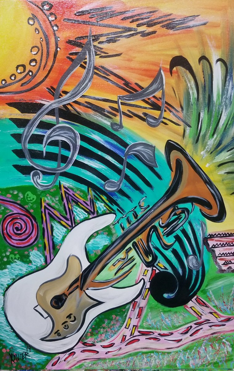 XavierF94850310's tweet photo. Name.."inside the music" by #XAVIERFUENTES #art https://t.co/WY6aPqfzfl
