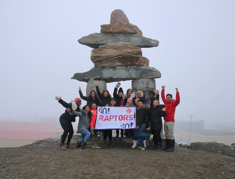 For the Raptor Fans: We the North...
Uvagut TakKami

O - va - gut
Tuck - ha- me