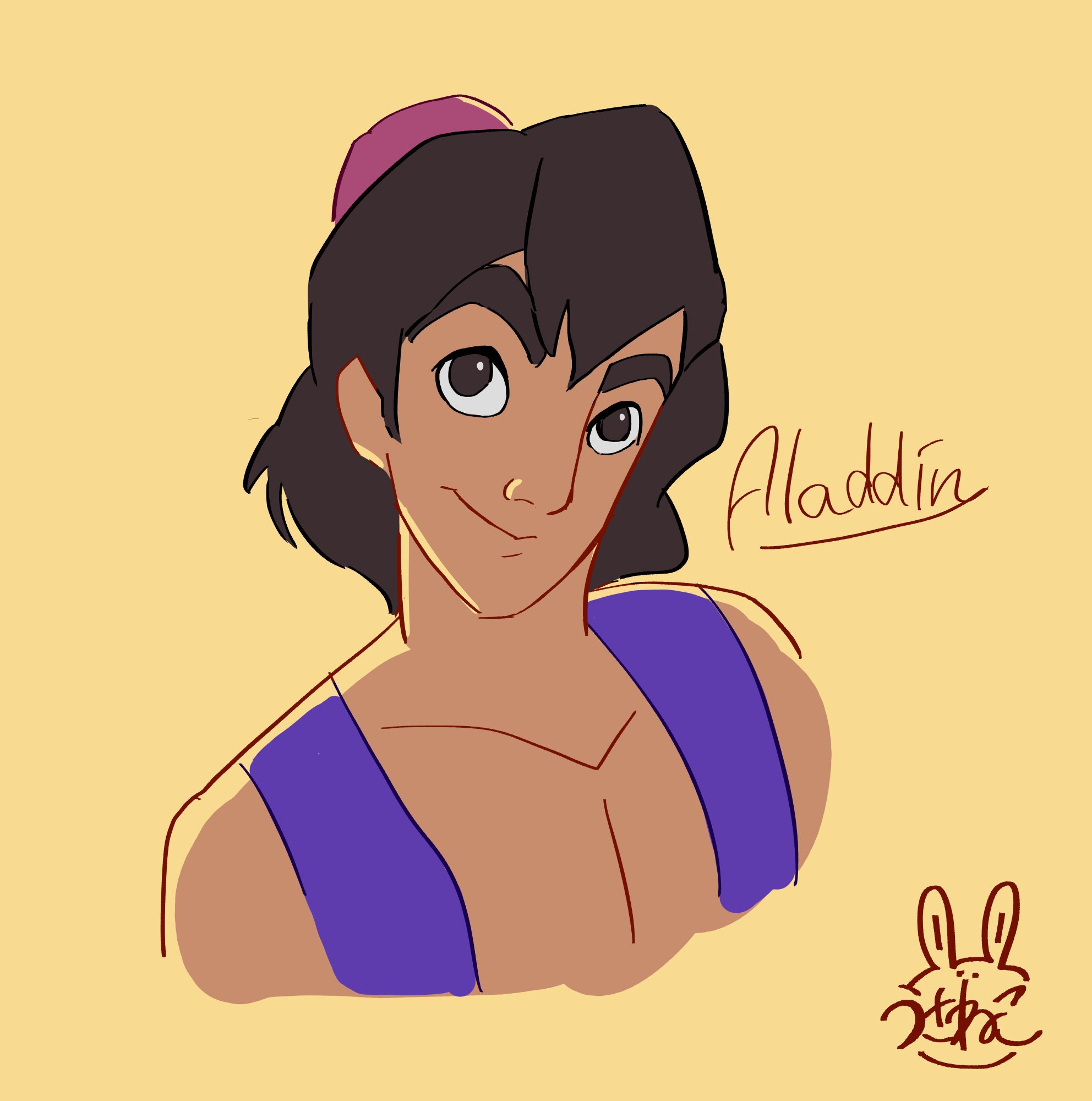 うさねこ Sur Twitter 木曜日に実写版アラジンを観に行きます アラジンかっこいい アラジン ディズニー ファンアート T Co B4mno7qvar Twitter