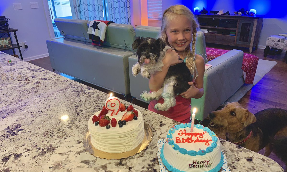 beachdogusa's tweet photo. Happy 9th birthday to the founder of @beachdogusa We love you Ava!  Happy birthday!  We’re so proud of you and everything you do! #birthday #2019 #9 #jacksonville #Florida #beachdogusa https://t.co/DhAdfmuDNa