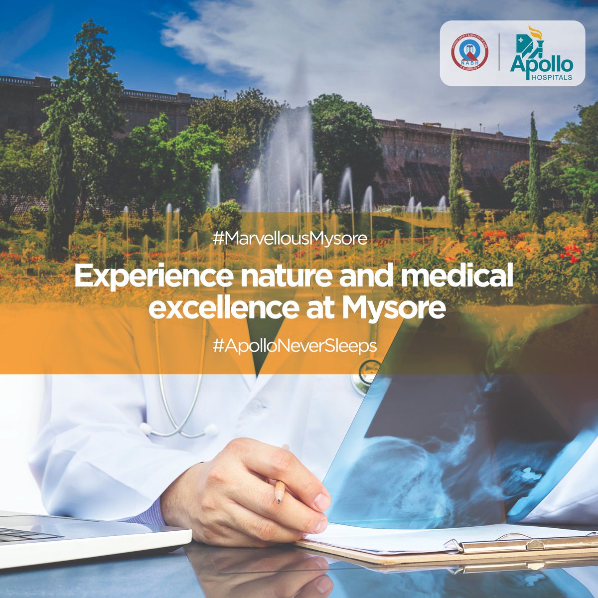 ApolloBgs's tweet photo. Avail our distinguished medical treatment at Mysore. Also explore destinations like Brindavan Gardens, a 60-acre green land built across the Kaveri river.

#ApolloCares #MarvellousMysore #MysoreTourism #MotherNature #MedicalTourism #ApolloNeverSleeps https://t.co/52cDusazJB