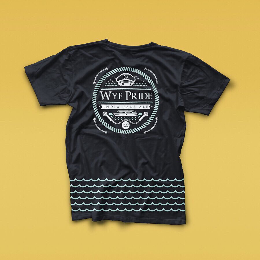 jamesenjoyrelax's tweet photo. Some recent #tshirt #screenprint designs for @YOFI_riverwye ๐๐๐๐ป
...
#twocolour #yeoldferrieinn #symondsyat #riverwye #riverside #pub #tshirtdesign #illustration #typography #pattern #wavy #brand #branding #logo #identity #rossonwye #wye #wyepride #indiapaleale #beer #ale https://t.co/W2lJzxbCMh