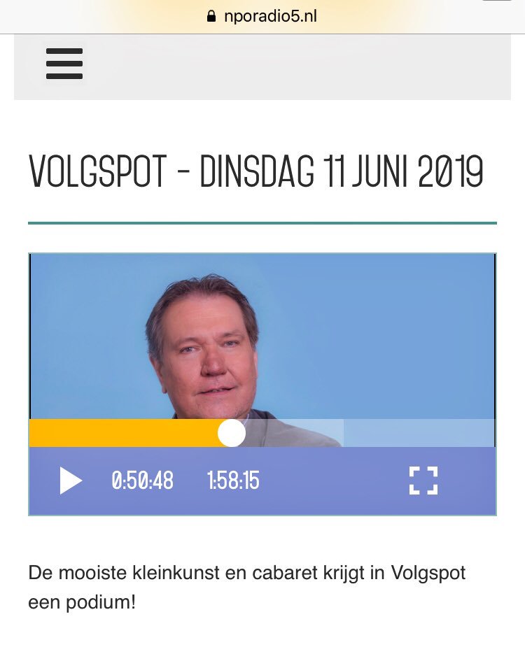 Op NPO5 is nu het interview met schrijver Bart van Tongerlo en mij terug te luisteren van #Volgspot gisteravond. Vanaf 50:45 gaat het uitgebreid over ons. Was heel leuk met veel verrassende fragmenten 😊

nporadio5.nl/volgspot/gemis…