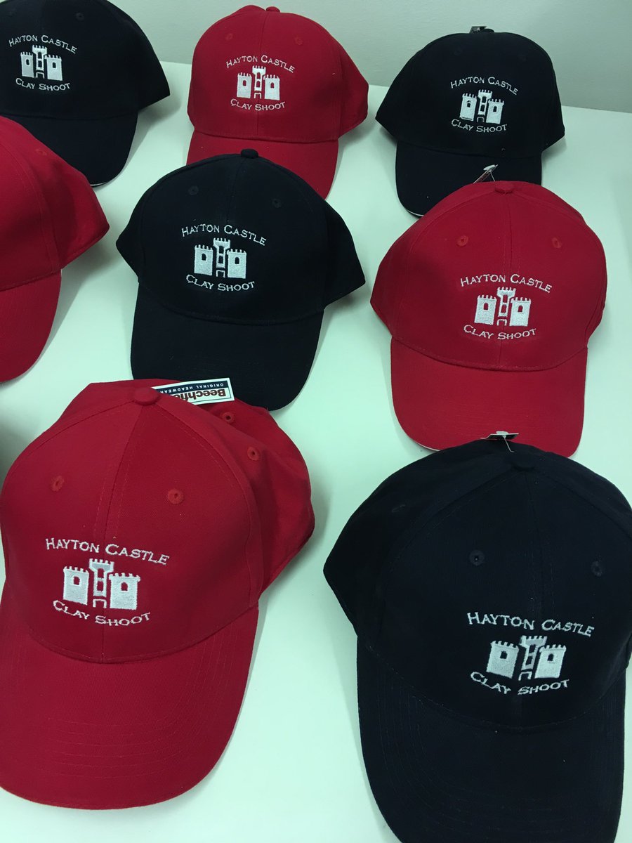 ColorCodedLtd's tweet photo. Caps, polos and shirts for the team at Hayton Castle Clay Shoot. All products with embroidered company logo. #qualityservice #qualityproducts #embroideredlogo #brandeduniform #haytoncastleclayshoot #colorcodedltd https://t.co/neU7AmPA58