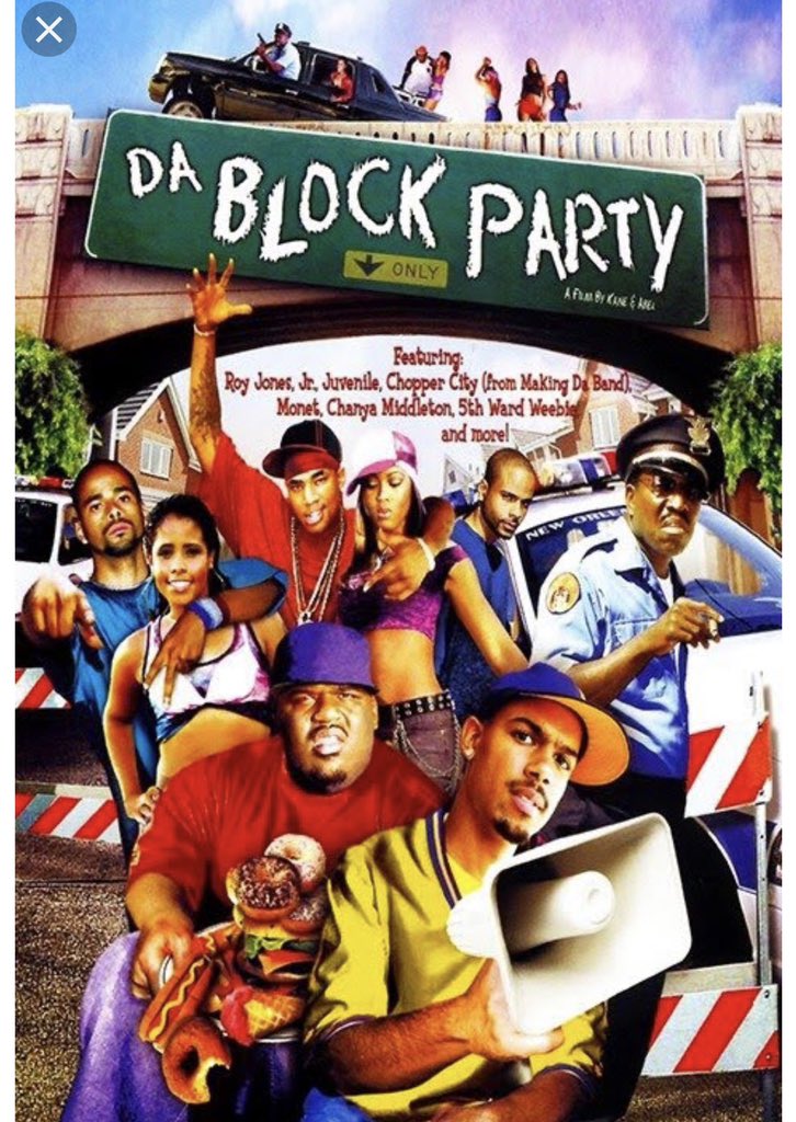 mayravrgss's tweet photo. Does anyone else remember this movie??? Or just me ? Used to be one of my faves 😂 #DaBlockParty #movies https://t.co/odZYQBWeb6