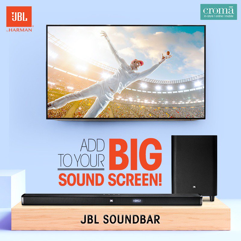 jbl soundbar croma