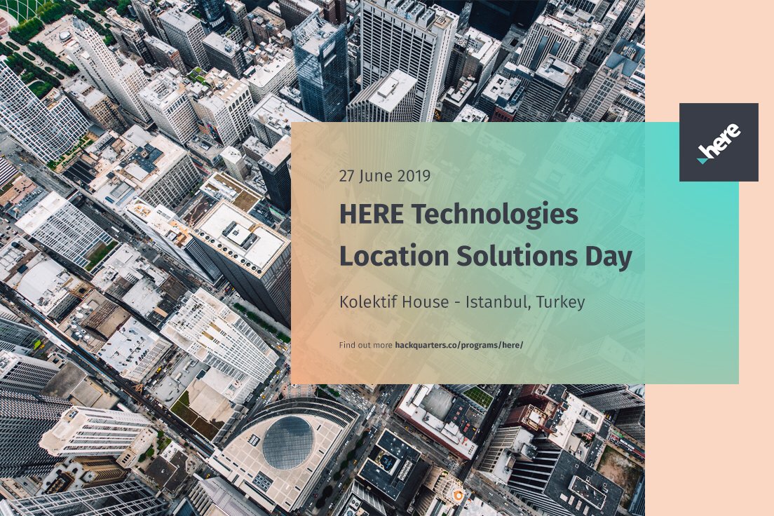 Join us on June 27th during our Location Solution Day in #Istanbul to learn how HERE can help deep-tech startups in #Turkey to grow their impact on a global scale. 

Register now: t.her.is/2ZfJmzx

#IoT #Mobility #SmartCities