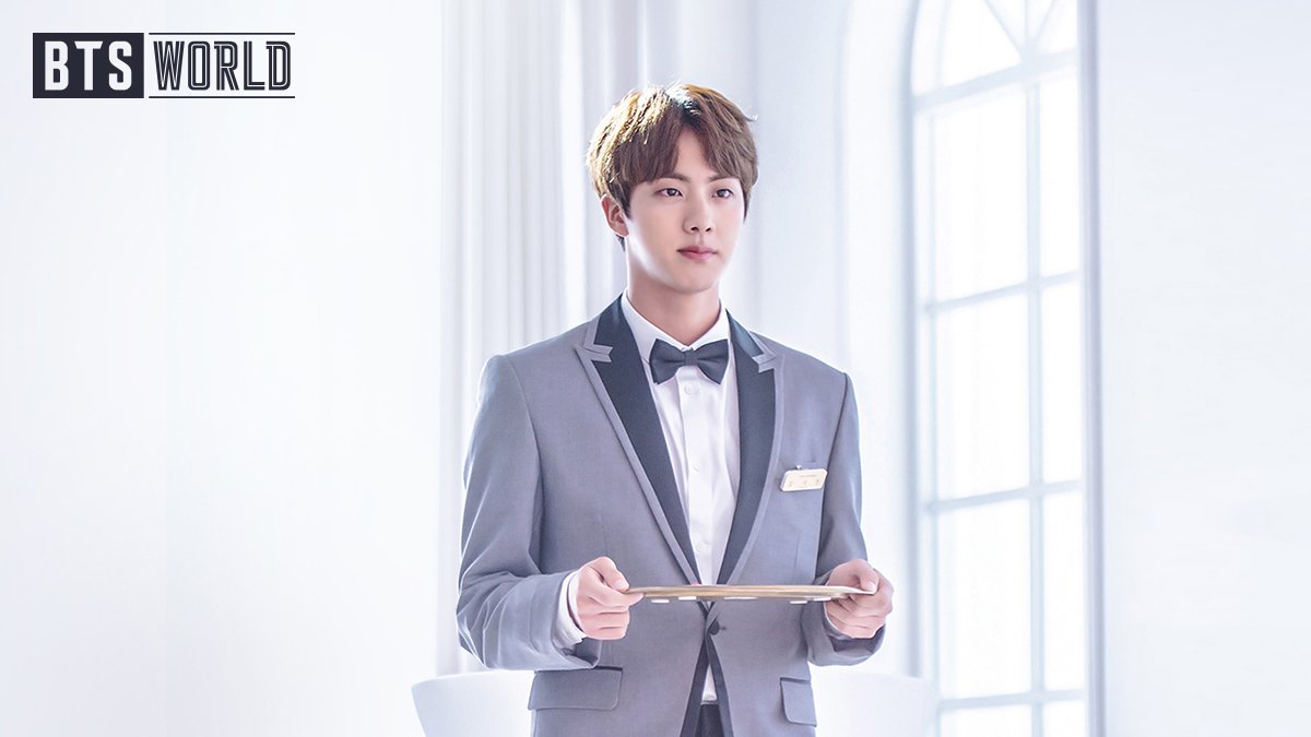 'Check in... to my heart!'
BTS WORLD Another Story! Handsome Hotelier Kim Seok Jin Now Open! 🍭
▶btsw.netmarble.com/btsworld/member
#Hotelier #WhoOrdered_RoomService 
#ThisSmileIs_OnTheHouse
#BTSWORLD #Pre_Register_Now