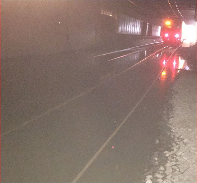 WestMidRailway's tweet image. ⚠️#WMRNEW Due to flooding at #Walsall, trains have to run at reduced speed on some lines. Train services running through this station are returning to normal but some services may still be delayed.