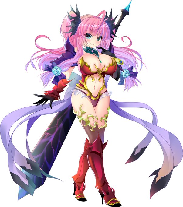 もうひとりいる!デデン えち可愛いけど怪力そうってイメージでかきました💪 