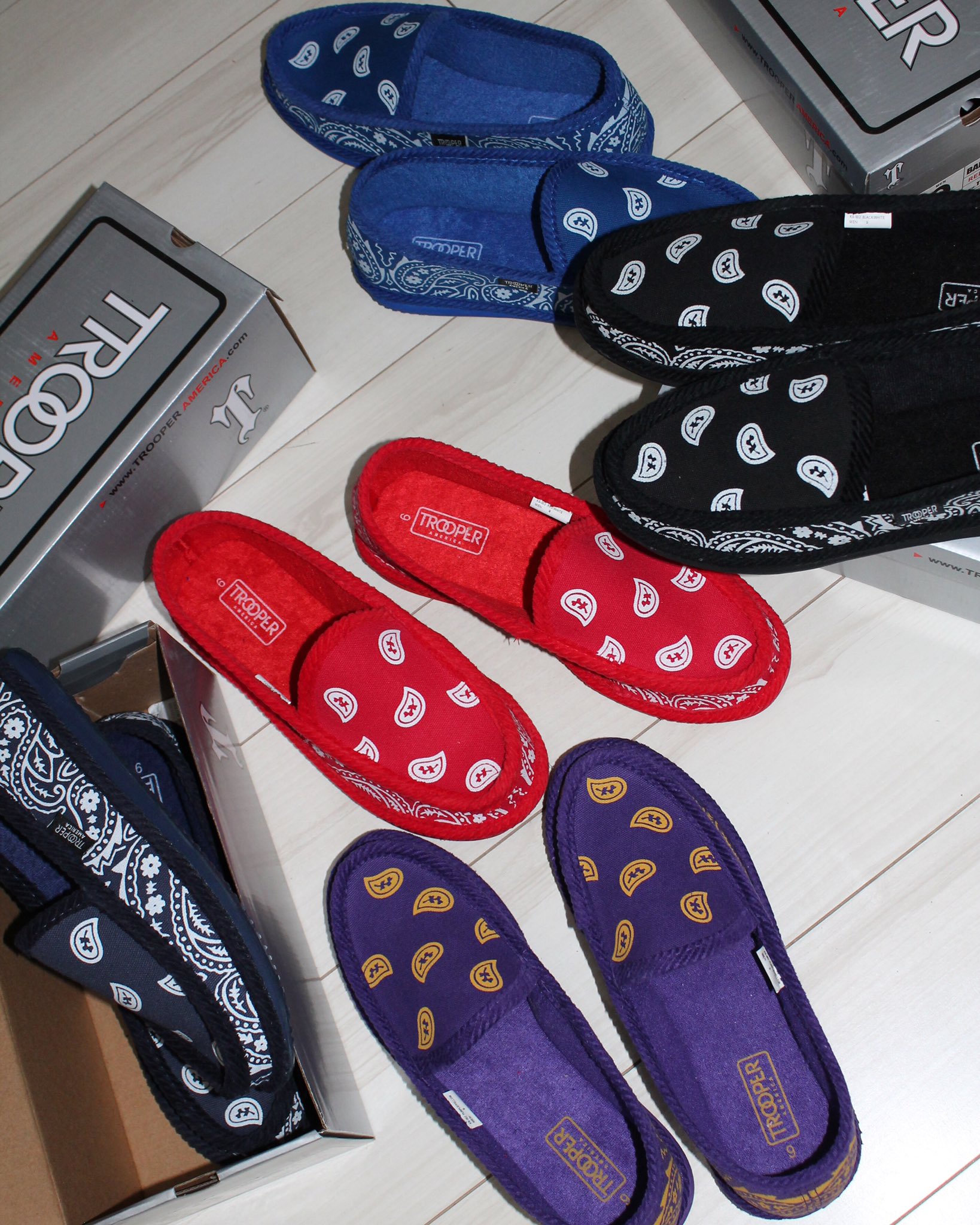 trooper bandana shoes