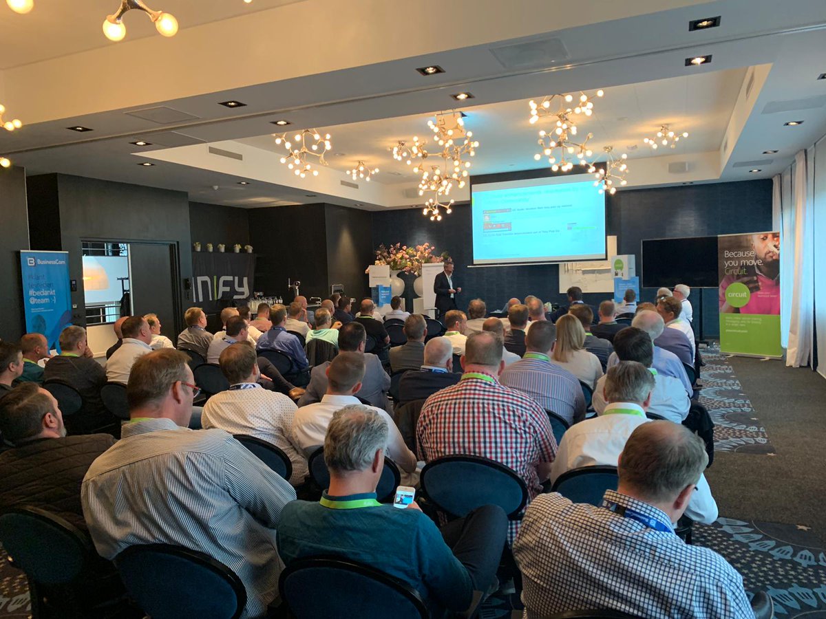 De Unify Technical Partner Conference gaat vanmiddag verder met presentaties van Frank Wulf, Mischa van Oijen en Joris Geussens over o.a. MR7, OpenScape Business, My-Connect Openscape Cloud en Circuit!