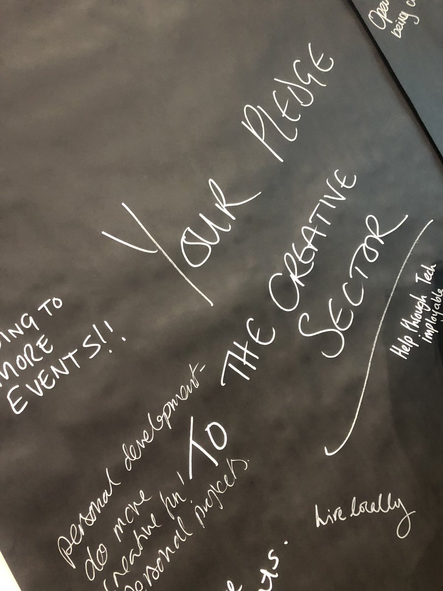 Pledge to the creative sector!!! #devonbizshow #GetCreative - Stand 4&amp;5