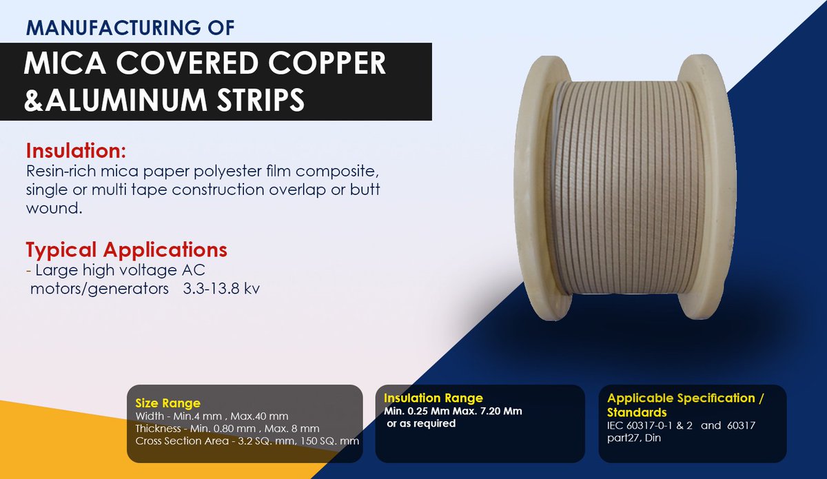 Alfanar Engineering Services On Twitter Our Mica Covered Copper And Aluminum Wire Uses High Quality Raw Material And It Can Be Used In High Low Voltage Motors Magnetwires Alfanares Https T Co Hjxh5upqjg