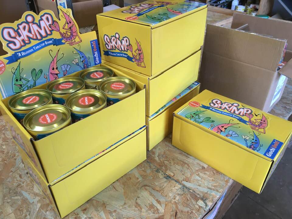 ludistri's tweet photo. Approchez, approchez !!! 

Qui veut de la crevette?!? Elle est belle ma crevette!!!

#shrimp #ludistri #robertofraga #tradeinvaders #jeuxdesociete https://t.co/ludxycsCr1