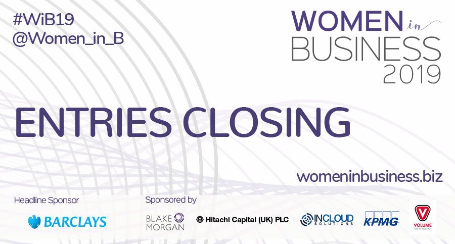 #WiB19 Entries closing soon .. JUNE 14 .. enter now - womeninbusiness.biz