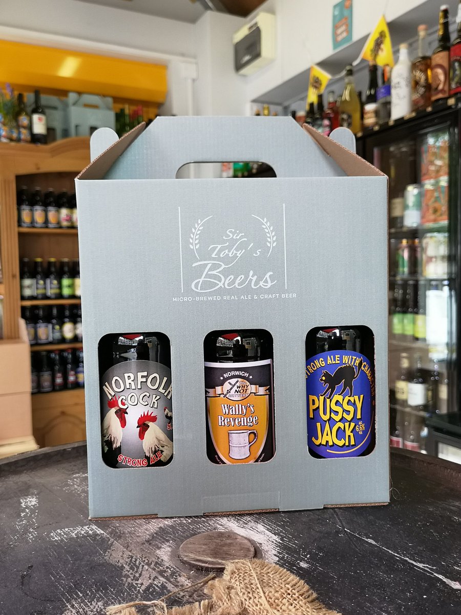 Norfolk Real Ale Wall looking strong. Pick n Mix ales from different breweries to build your own gift box #norfolk
