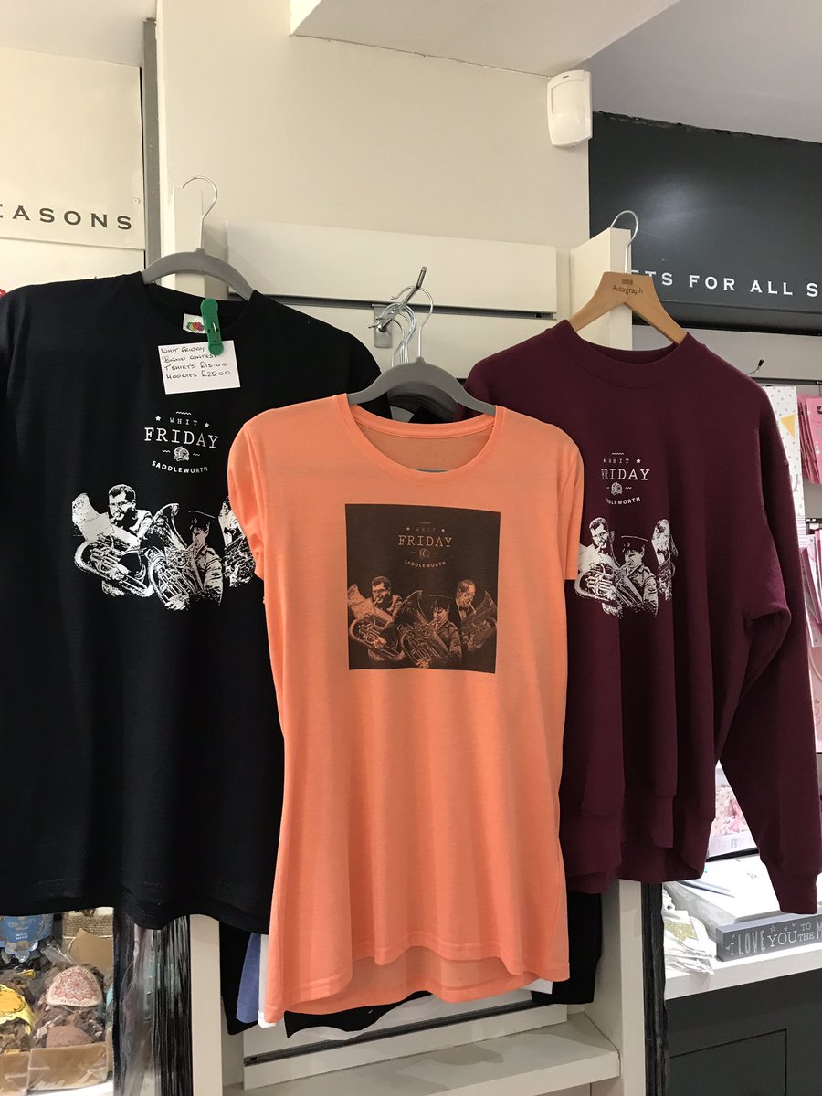 GFASUppermill's tweet image. Whit Friday t-shirts, jumpers and hoodies in stock. Various colours and sizes!