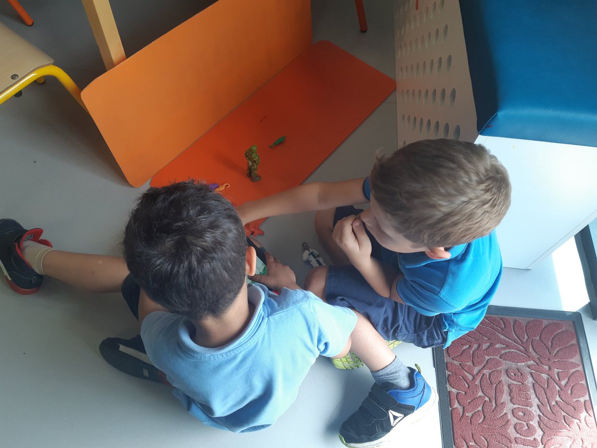 2_bist's tweet photo. Setting up backgrounds and characters to take photos for our stop motion animation films in STEAM club #bist #steam #stopfilmanimation #technologyandcreativity #teamwork https://t.co/RLQXgZezR9