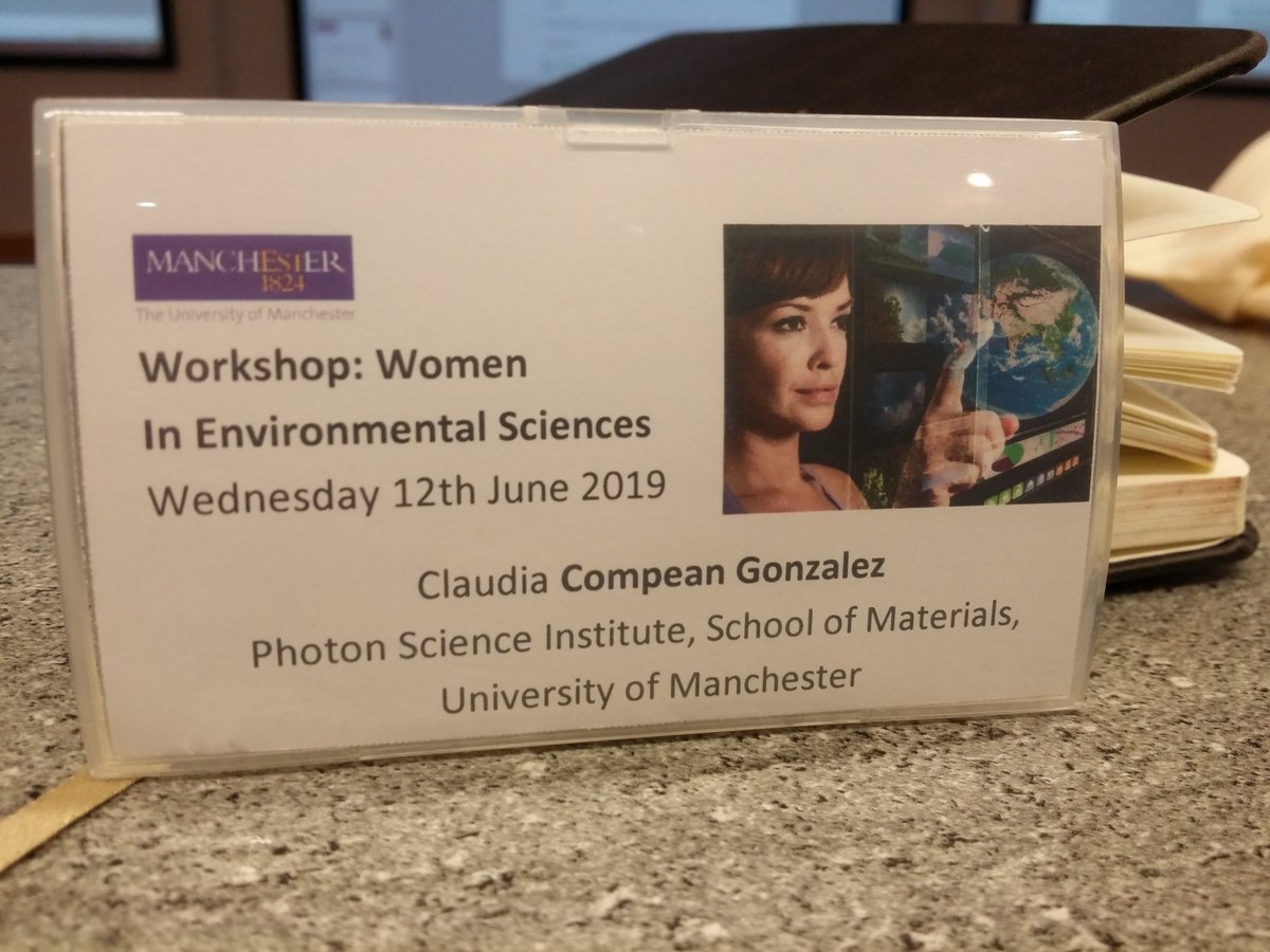 Clau_Compean's tweet photo. Happy to be back this year in the 2nd Workshop of Women in Environments Sciences #phdlife #womeninscience #womeninstem @OfficialUoM @in_sciences @UoMPolicy https://t.co/JOZ9WLtD0f