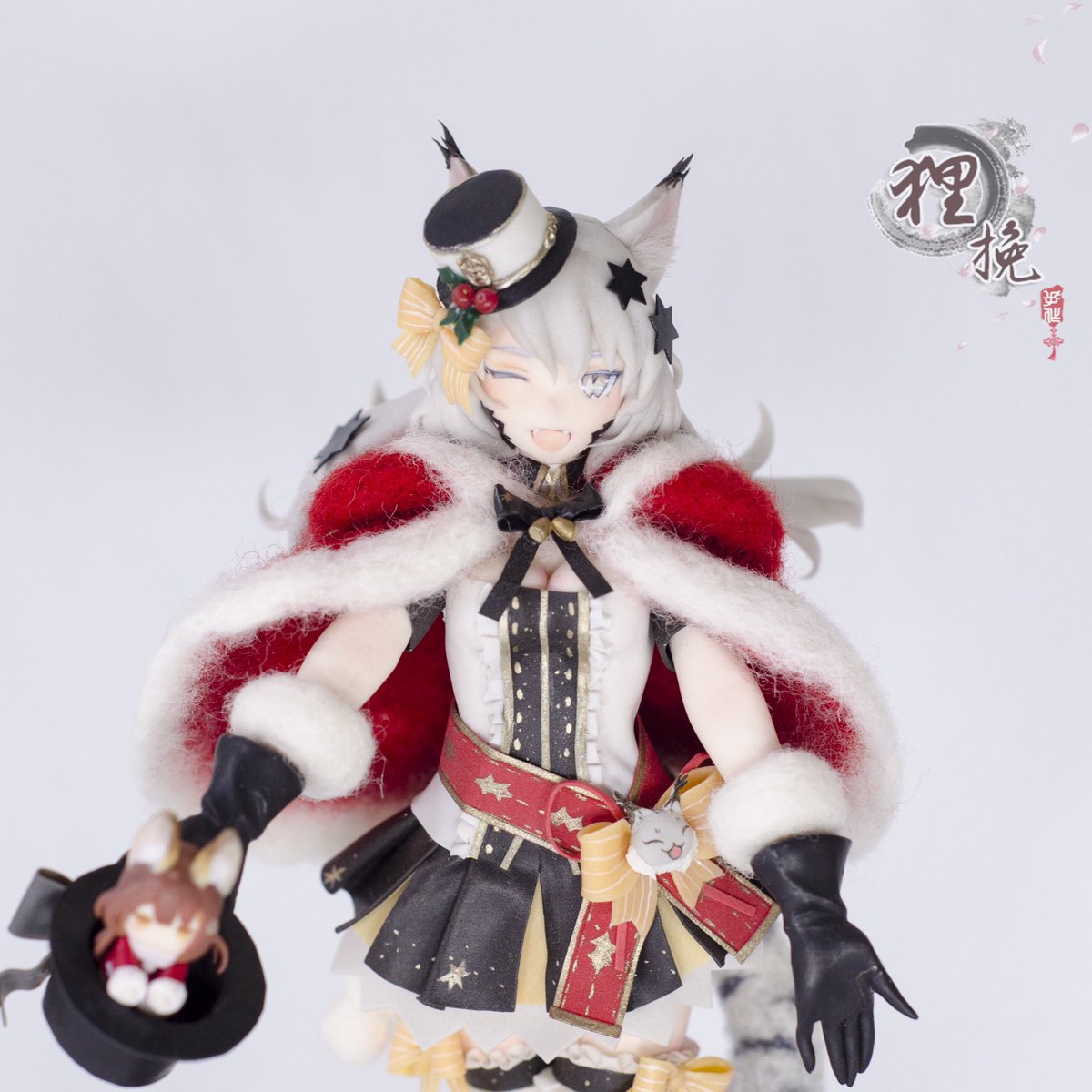 赤い粘土フィギュア 100均の粘土でフィギュアを作ってみた｜あやの3