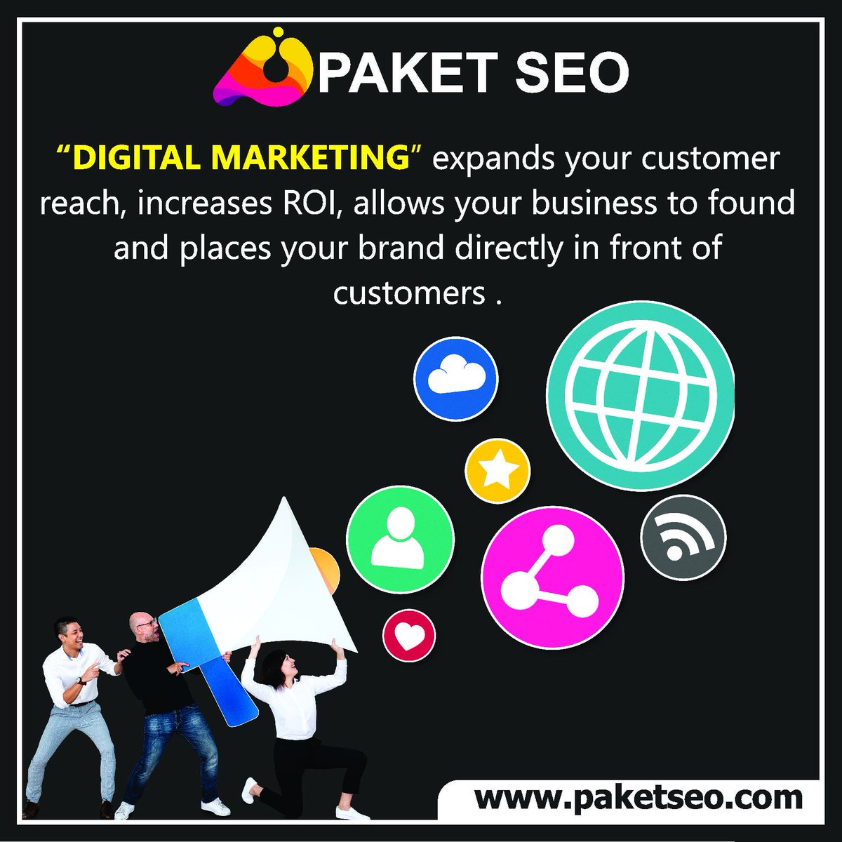 PaketSeo's tweet photo. Any business requires promotion for its growth. Promotion involves communicating the existence of your business to maximum no. of people &amp; also convince them to buy your products &amp; services. We being your digital held’s the responsibility to take your business into new heights. https://t.co/GzF0yViRoF