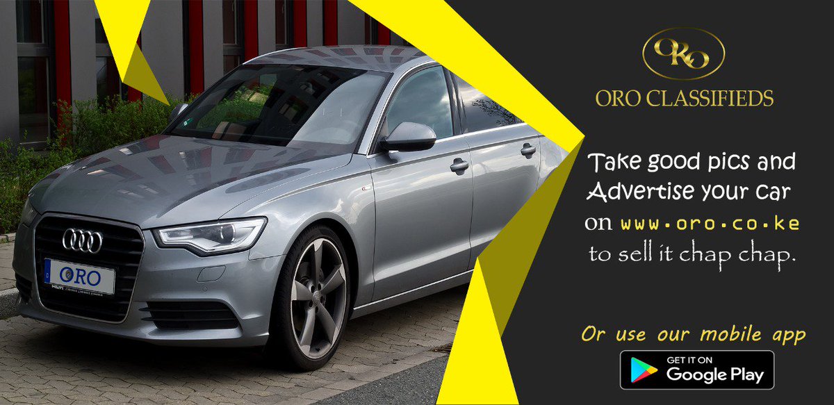 ClassifiedOro's tweet photo. Looking for where to sell cars? Just take good pictures of your car and post an ad on ORO Kenya Classified both web and mobile.
Web: https://t.co/KS9HEC1mPk https://t.co/vRYxignFNK