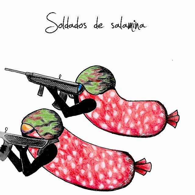 follatzoi's tweet photo. Mezclando literatura con embutidos... ¡Feliz miércoles!

#follatzoi #soldadosdesalamina #javiercercas #literatura #libro #salami https://t.co/RolREQeTOw https://t.co/W1klbhiVMw