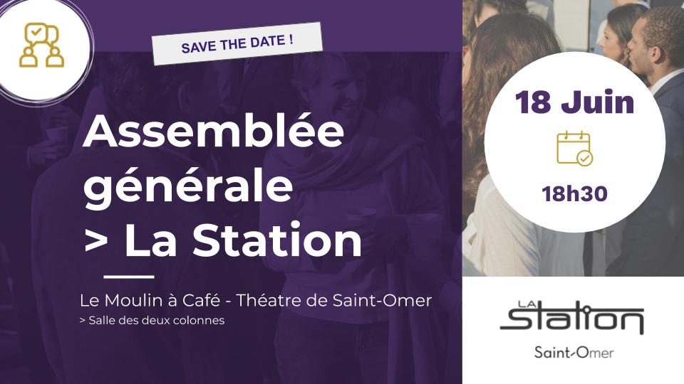 LaStationStOmer's tweet photo. 🚀Au programme de notre Assemblée Générale : bilan des premiers mois d'activité de @LaStationStOmer et projections sur le 15 novembre 2019 ! RDV mardi 18 juin à 18h30 au Théâtre de Saint-Omer !
#écosystème #communauté #collaboration https://t.co/G4PsufHgDL